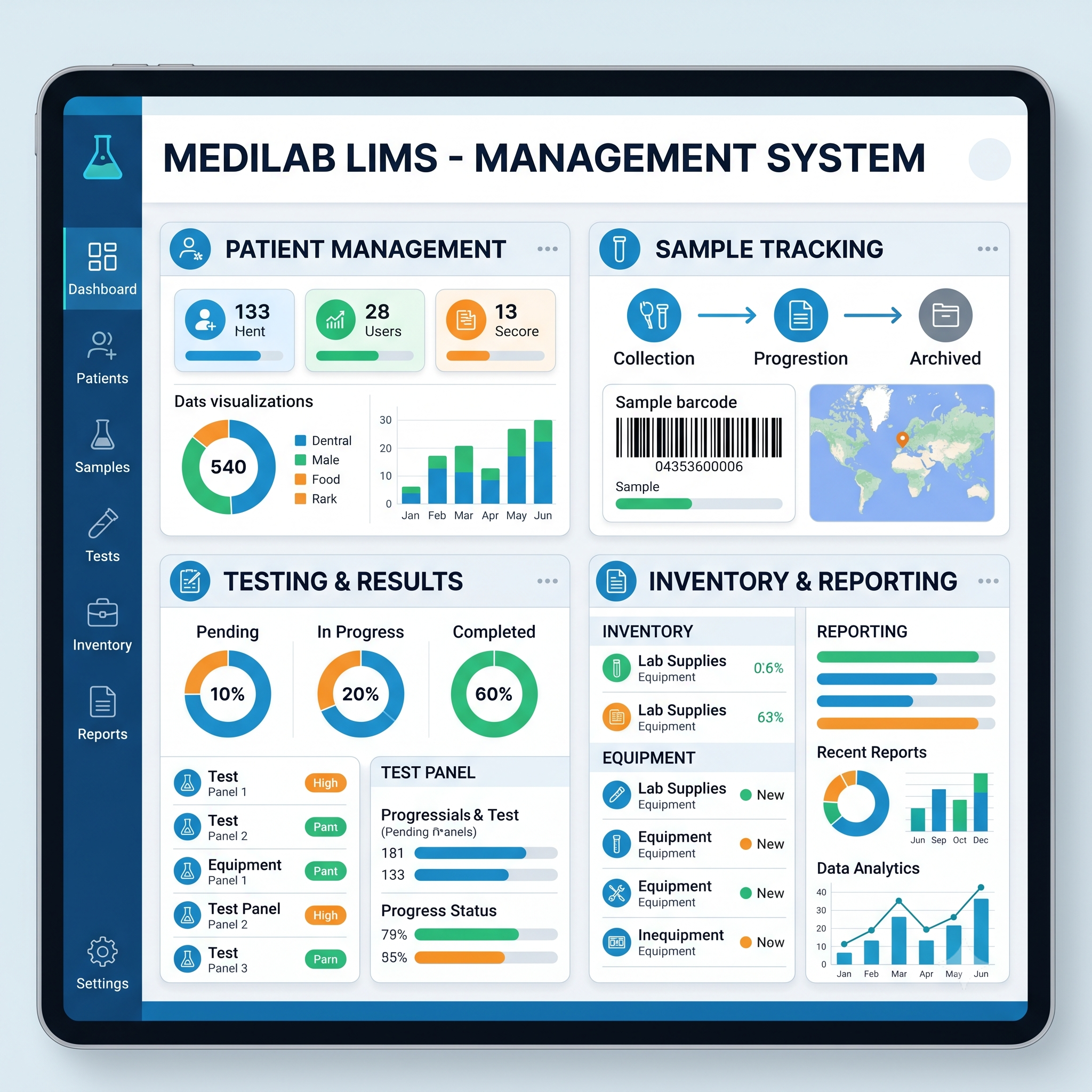 Medical Lab Management System